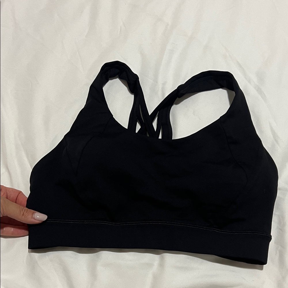 Lululemon Athletica Black Sports Bra size 6